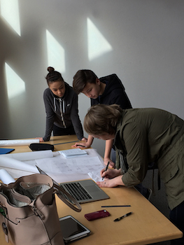 Designing after school for a WSA theatre production