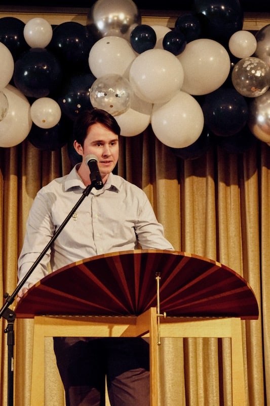 Liam Near, WSA 2015, Commencement speaker