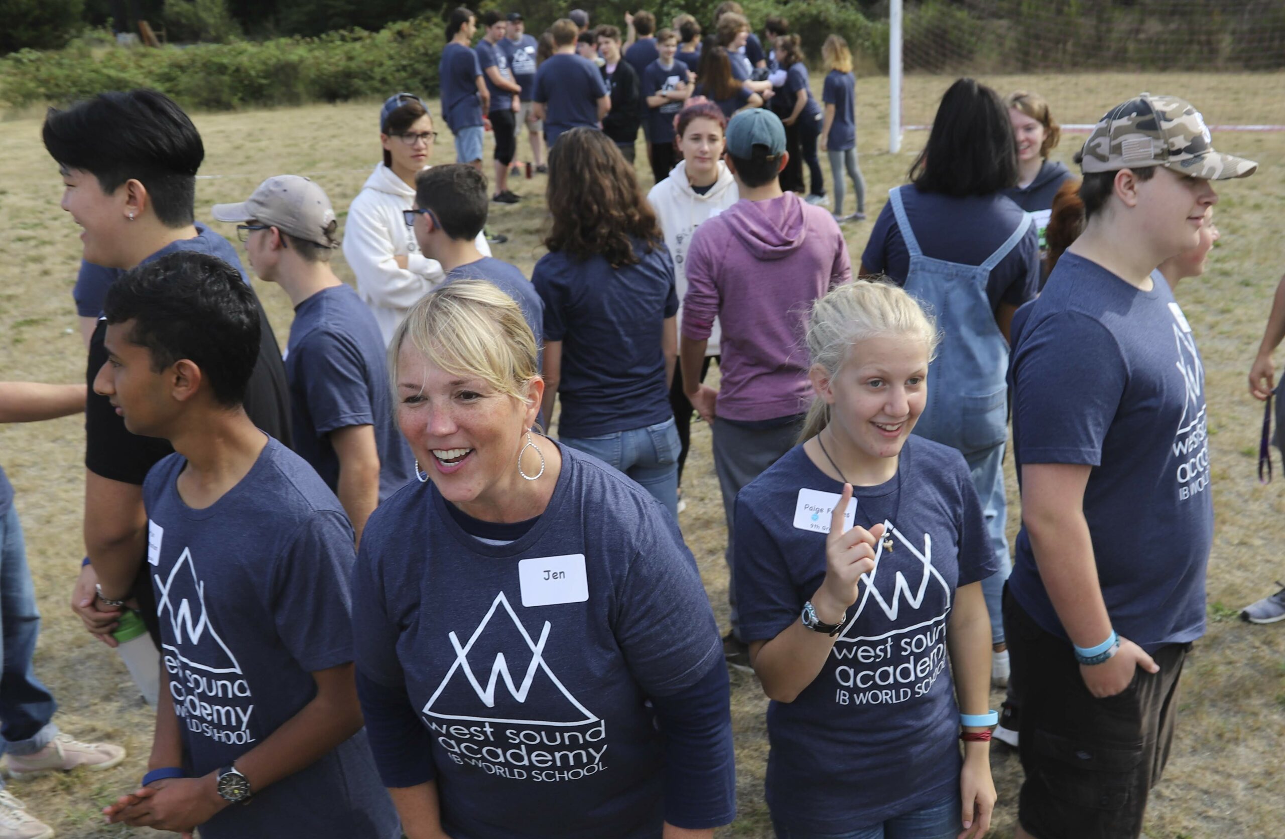 Arjun, Jen, Paige, and Tyler at 2019 Fall Gathering