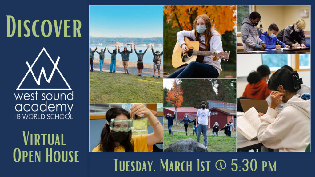 Virtual Open House, March 1, 2022, at 5:30 PM