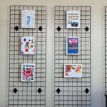 Student work in Frodel Gallery