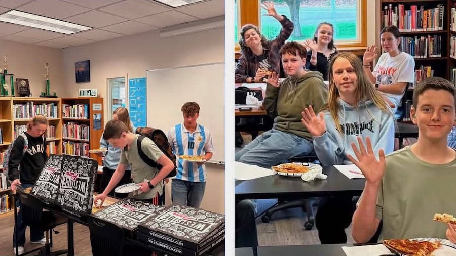 WSA Student Ambassadors at their inaugural lunch in September, 2026